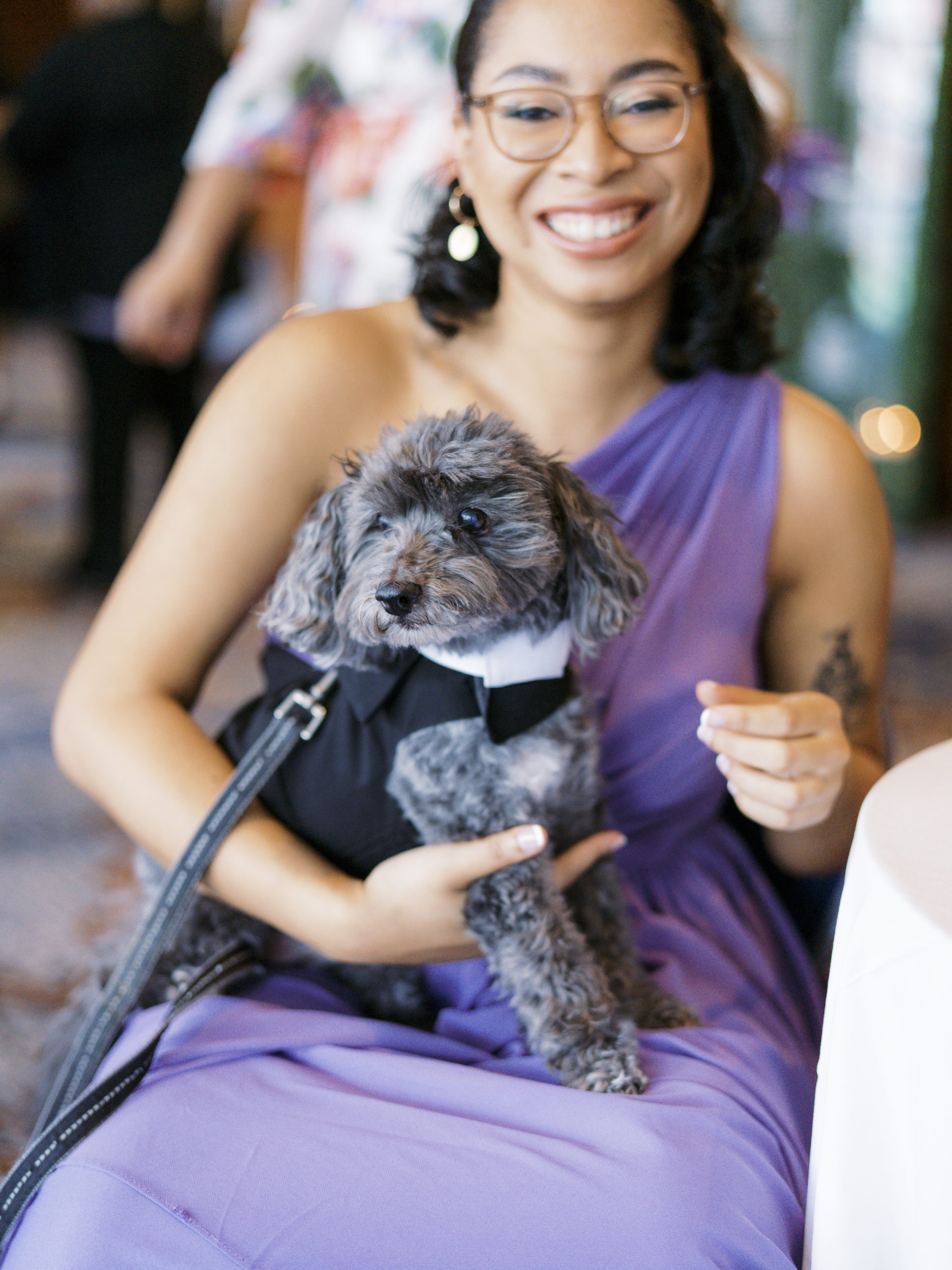 Baltimore Wedding with dog